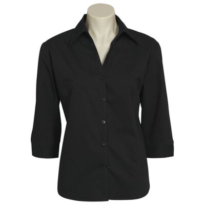 Ladies Metro 3/4 Sleeve Shirt Thumbnail