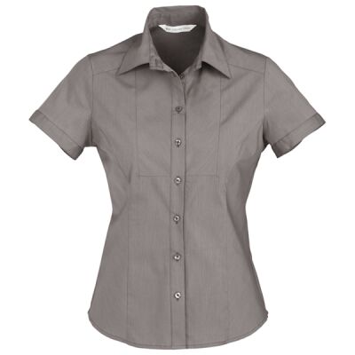 Ladies Chevron Short Sleeve Shirt Thumbnail