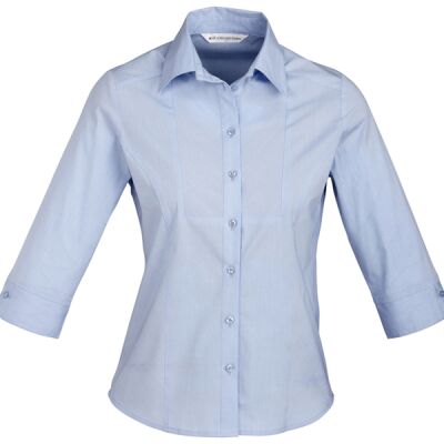 Ladies Chevron 3/4 Sleeve Shirt Thumbnail