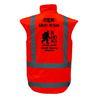 COVID-19 Winter Vest - Yeti Thumbnail