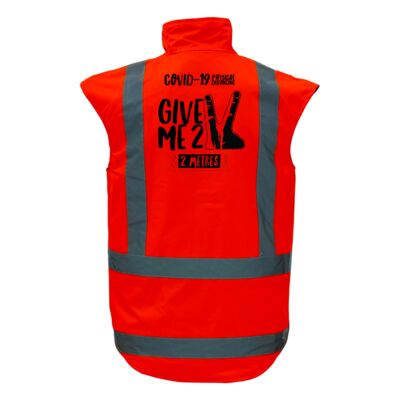 COVID-19 Winter Vest - Give Me 2 Thumbnail