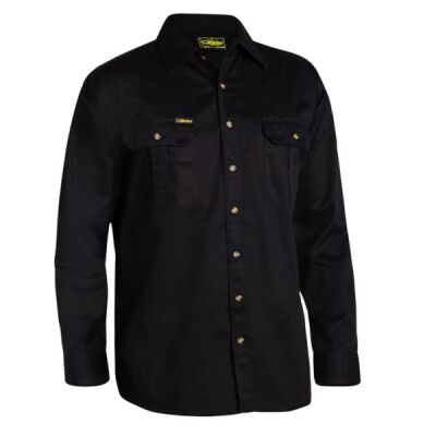 ORIGINAL COTTON DRILL SHIRT - LONG SLEEVE Thumbnail