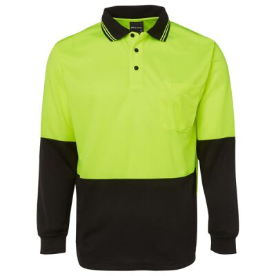 JB's Hi Vis L/S Traditional Polo Thumbnail
