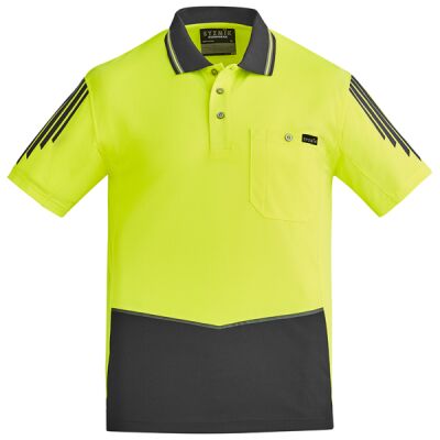 Mens Hi Vis Flux S/S Polo Thumbnail