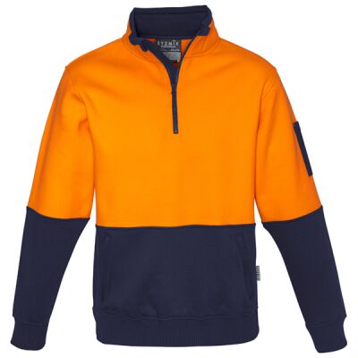Unisex Hi Vis Half Zip Pullover Thumbnail