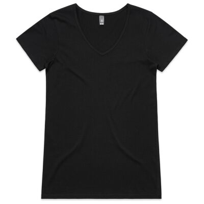 Womens Bevel V-Neck Tee Thumbnail